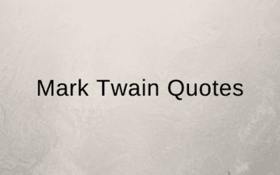 Mark Twain Quotes