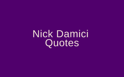 Nick Damici Quotes