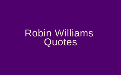 Robin Williams Quotes