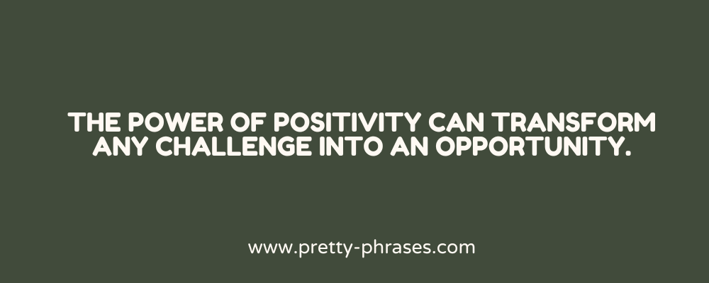 Positive Thinking Quotes