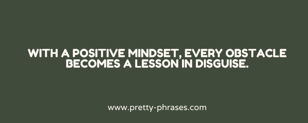 Positive Thinking Quotes