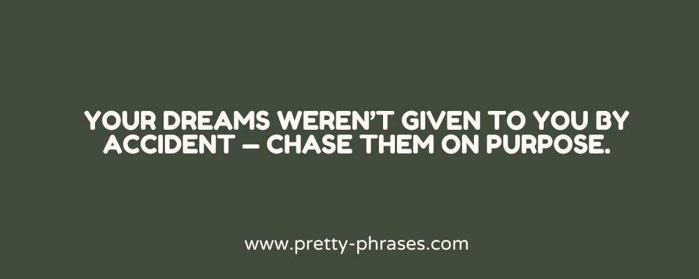 Chase Your Dreams with an Ambitious Motivation Quote