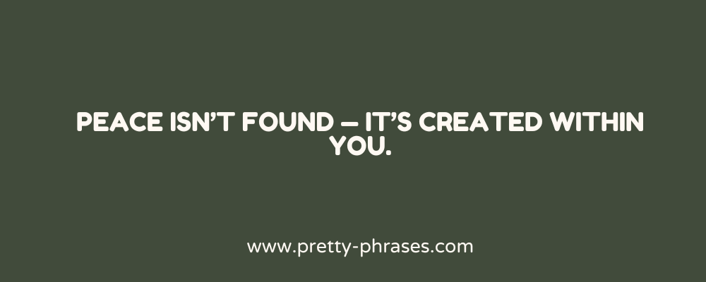 Find Inner Peace with a Calm and Centered Motivation Quote